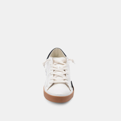 Dolce Vita SHOES ZINA SNEAKERS WHITE BLACK LEATHER
 – Dolce Vita