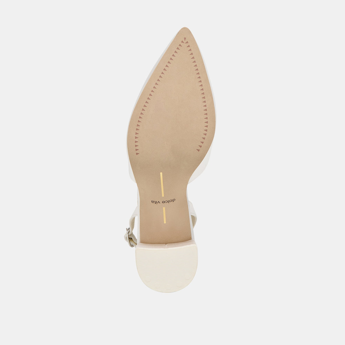 Dolce Vita SHOES Carel True White Satin High Heels