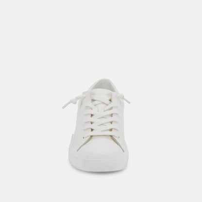 Dolce Vita SHOES Zina 306 Sneakers White Recycled Leather | White Leather Sneakers
 – Dolce Vita