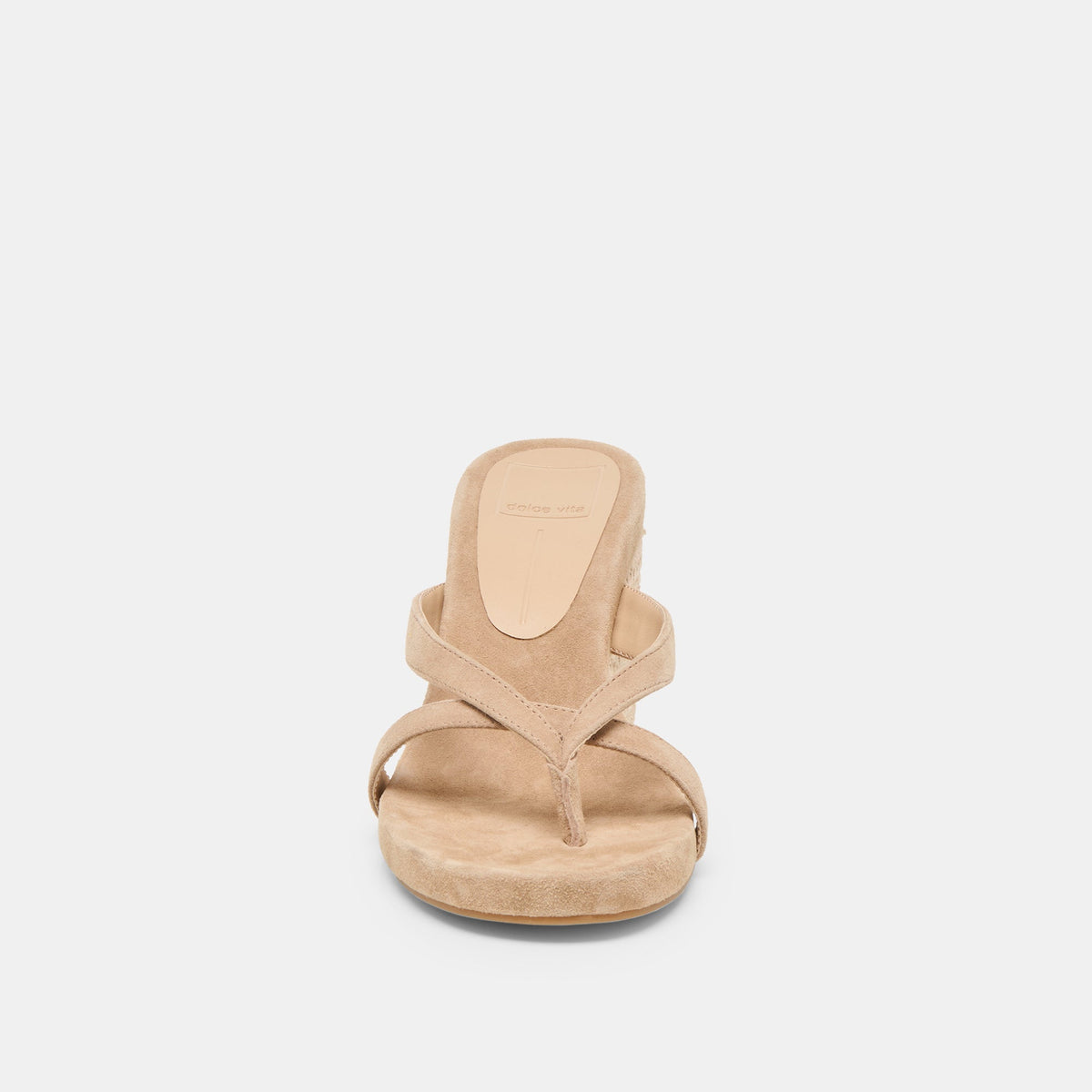 Dolce Vita SHOES Helan Espadrille Camel Suede Wedges