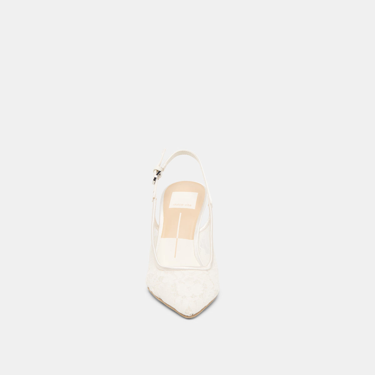Dolce Vita SHOES Yami True White Lace Heels