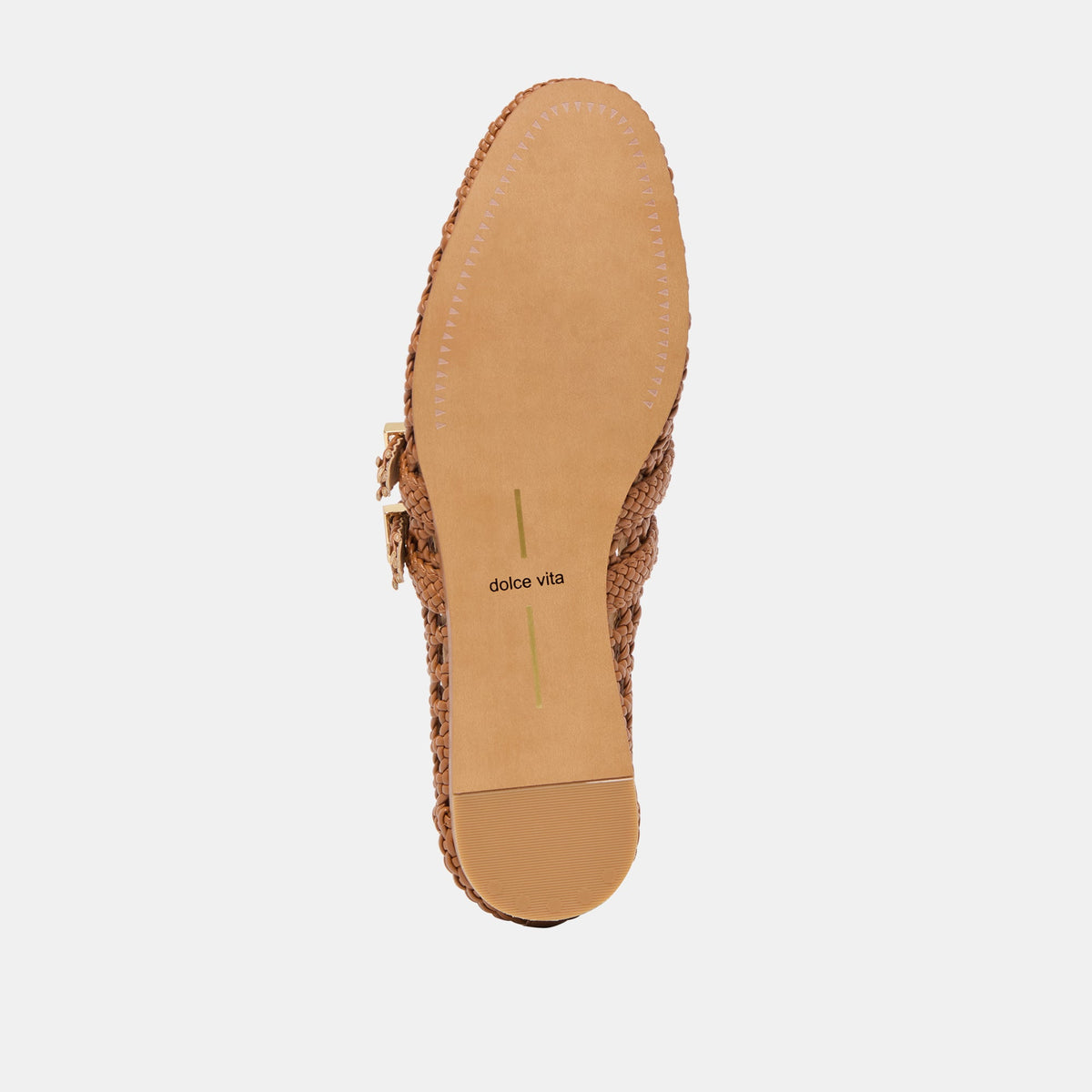 Dolce Vita SHOES Baylee Saddle Woven Stella Ballet Flats