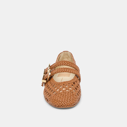 Dolce Vita SHOES Baylee Saddle Woven Stella Ballet Flats