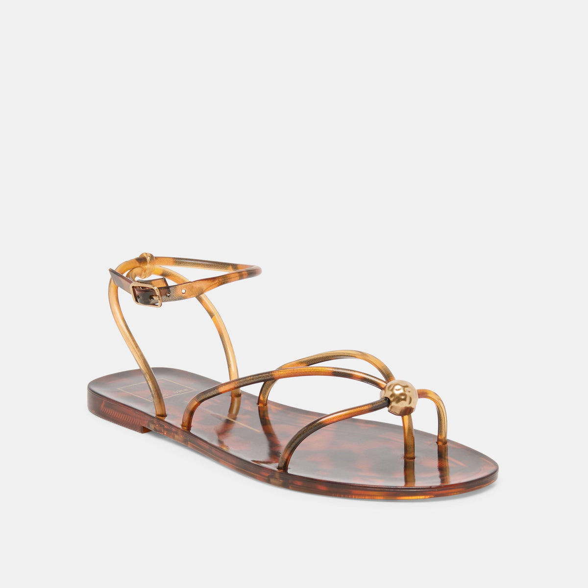 Dolce Vita SHOES Kenley Vinyl Tortoise Jelly Sandals