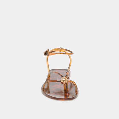 Dolce Vita SHOES Kenley Vinyl Tortoise Jelly Sandals