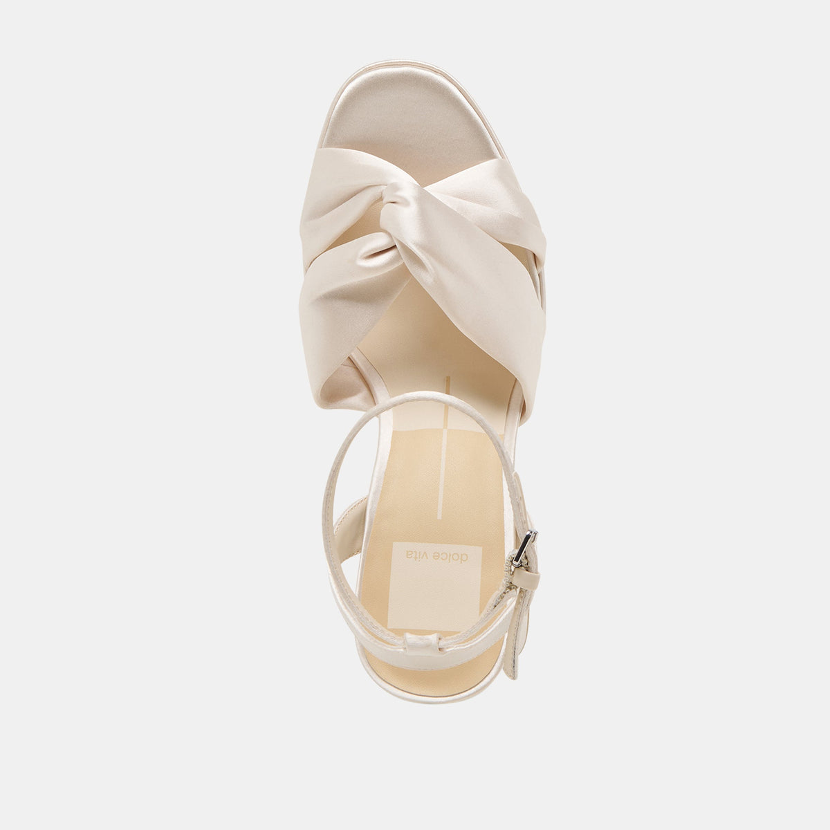 Dolce Vita SHOES PARLO HEELS IVORY SATIN
 – Dolce Vita