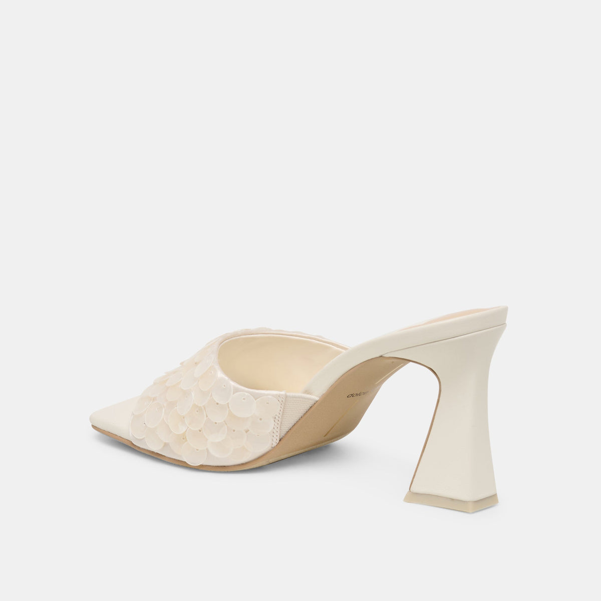 Dolce Vita SHOES Nandy Confetti Ivory Sequin Heels