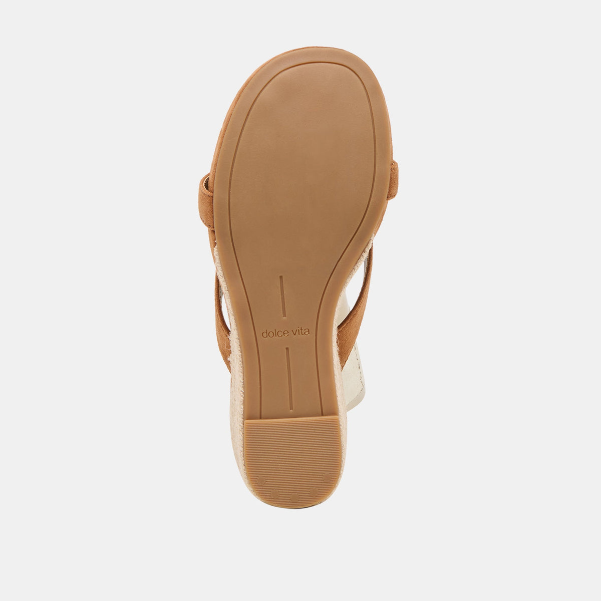 Dolce Vita SHOES Helan Espadrille Brown Suede Wedges