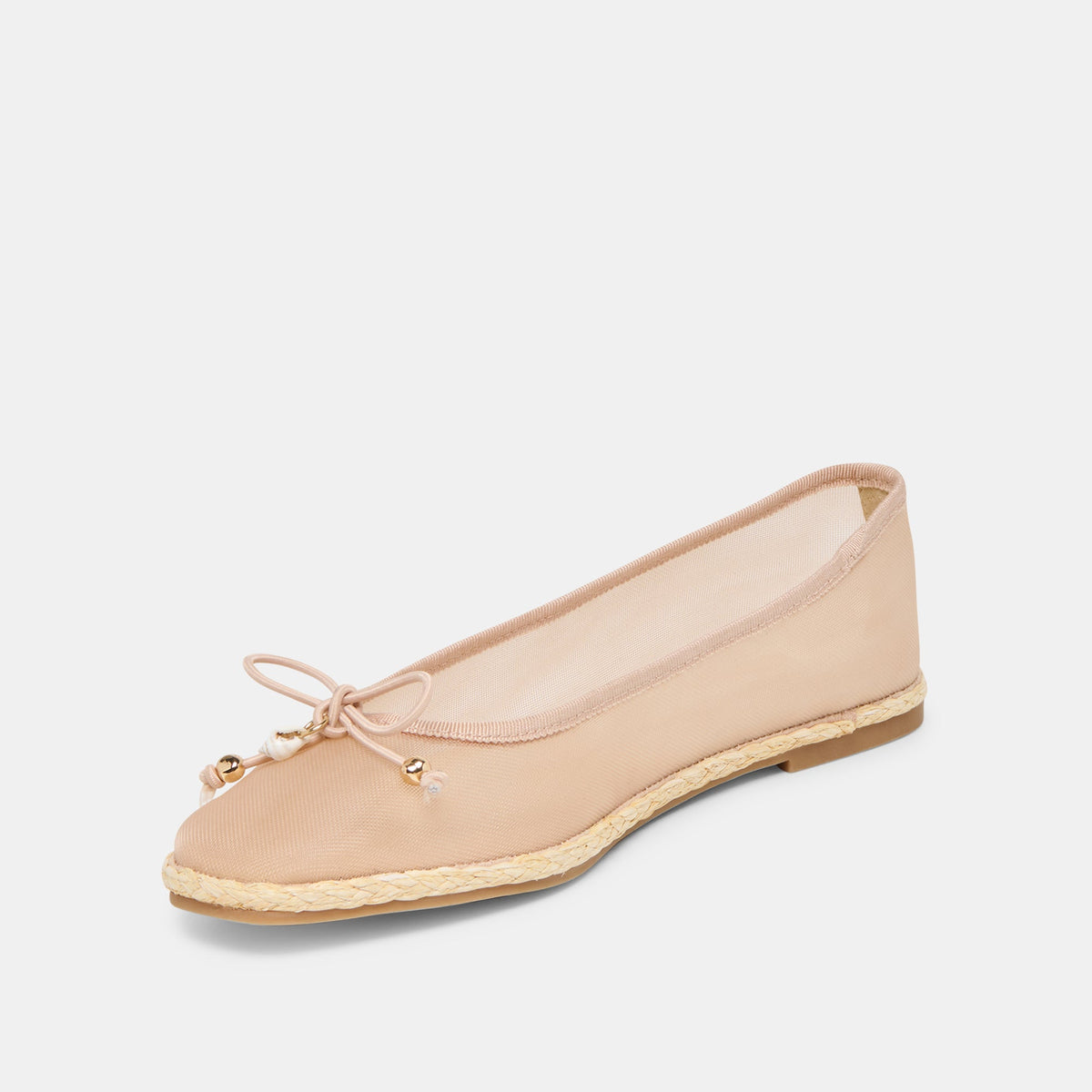Dolce Vita SHOES Tianna Mesh Blush Mesh Ballet Flats