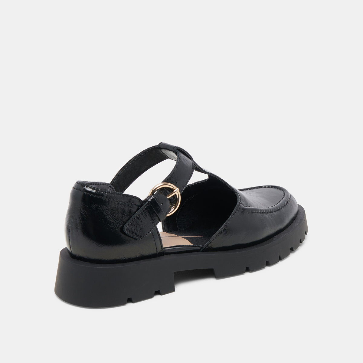 Dolce Vita SHOES EMILIO FLATS MIDNIGHT CRINKLE PATENT LEATHER
 – Dolce Vita