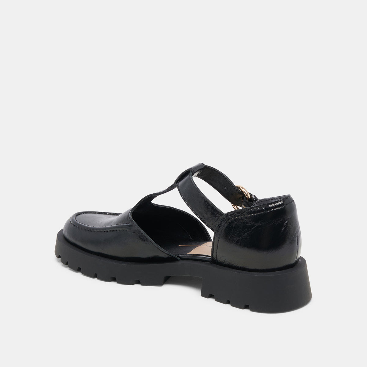 Dolce Vita SHOES EMILIO FLATS MIDNIGHT CRINKLE PATENT LEATHER
 – Dolce Vita