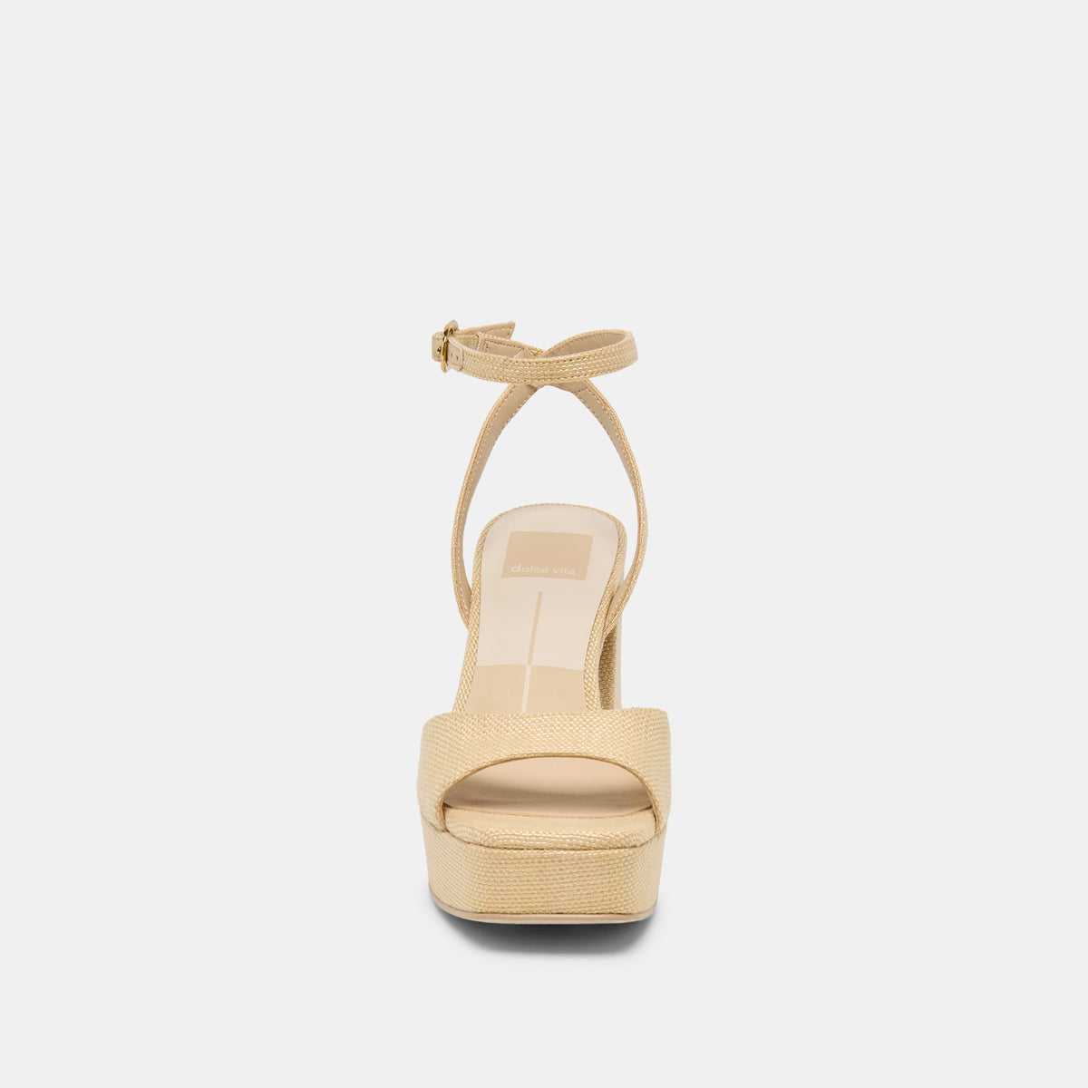Dolce Vita SHOES Felica Natural Raffia Heels