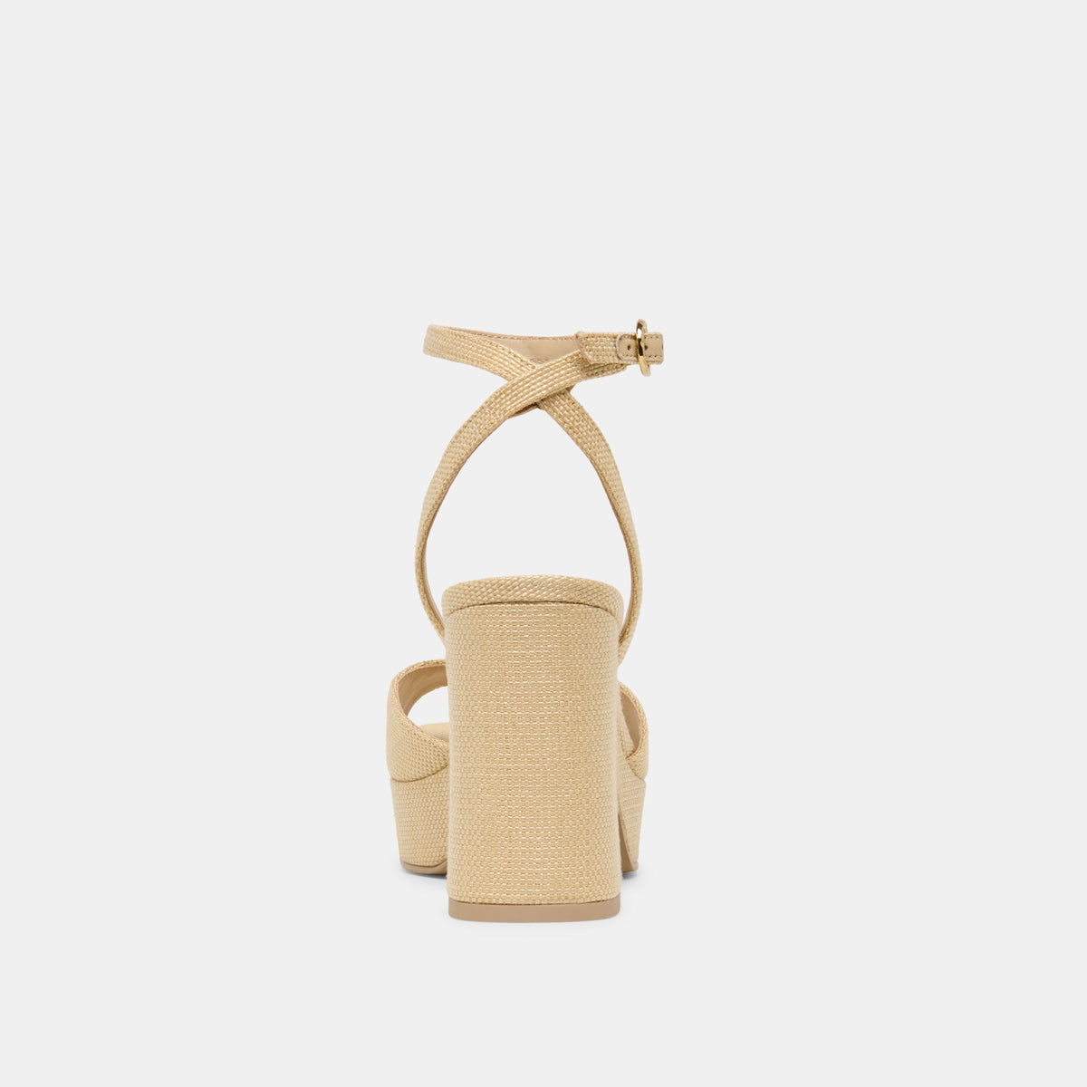 Dolce Vita SHOES Felica Natural Raffia Heels