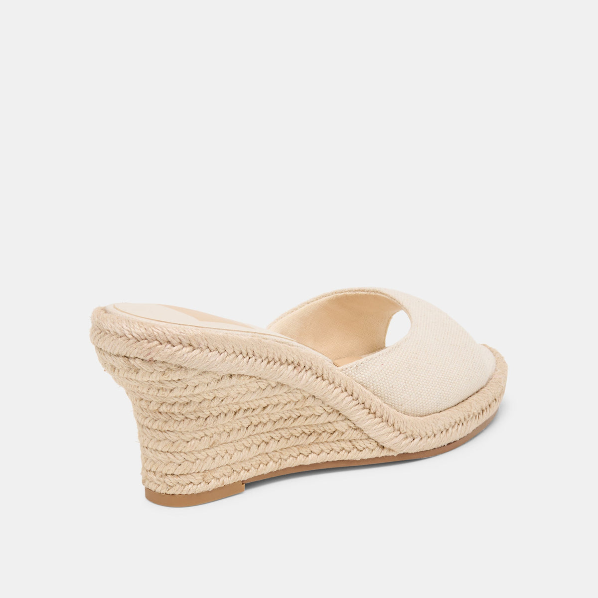 Dolce Vita SHOES Vaya Ecru Linen Wedges