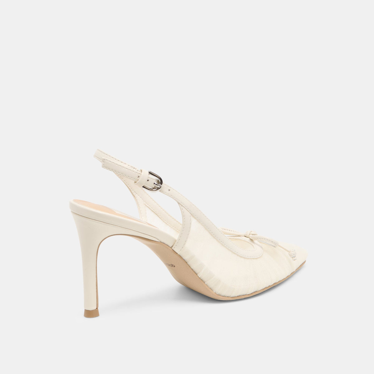 Dolce Vita SHOES Yela White Tulle Heels