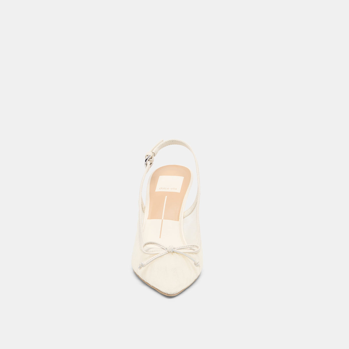 Dolce Vita SHOES Yela White Tulle Heels