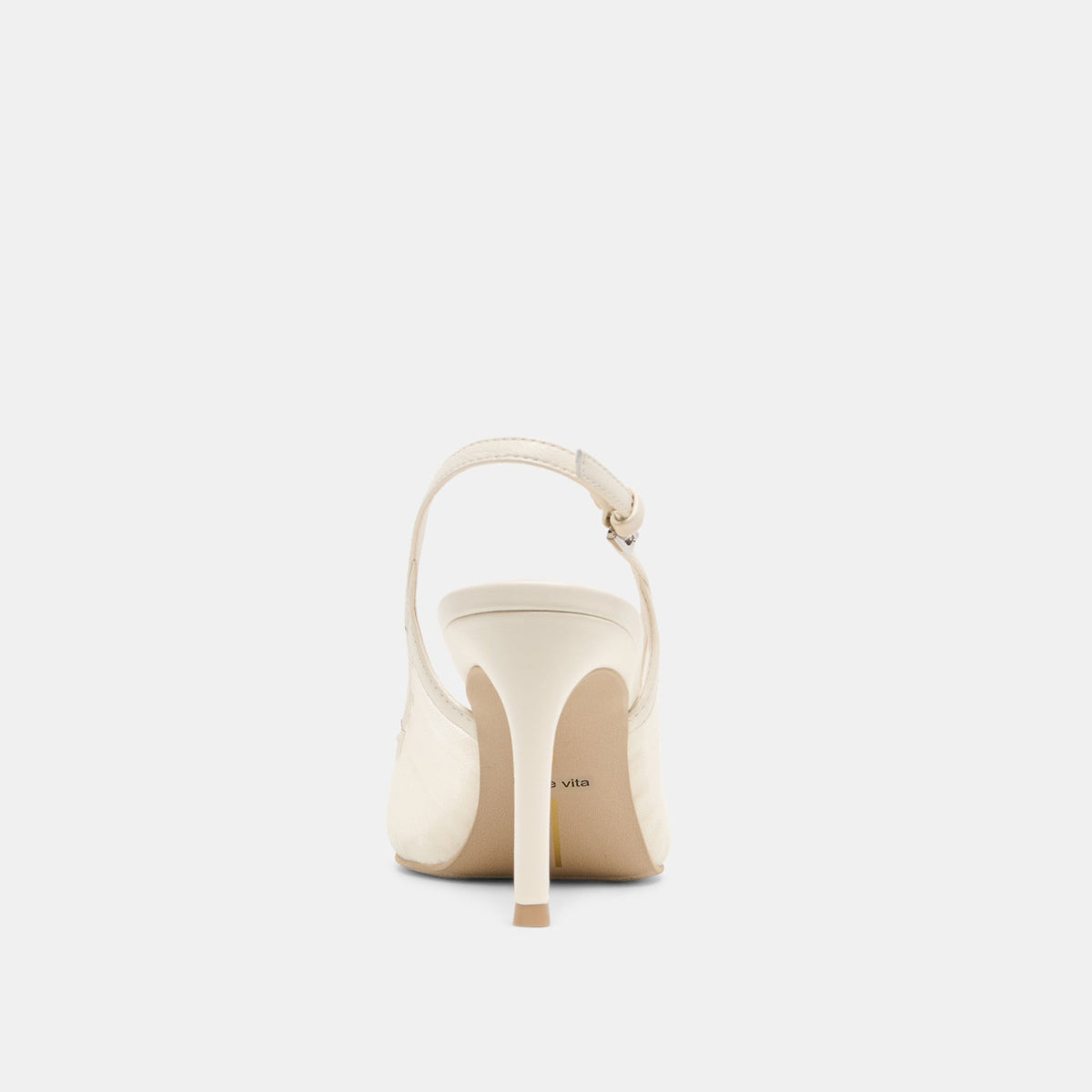 Dolce Vita SHOES Yela White Tulle Heels
