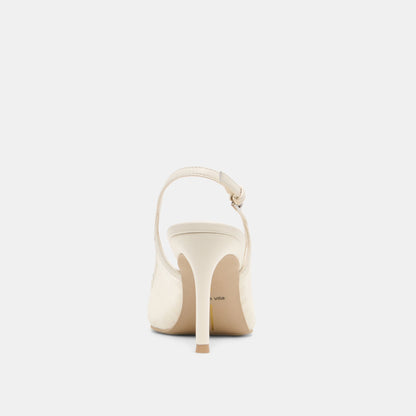 Dolce Vita SHOES Yela White Tulle Heels