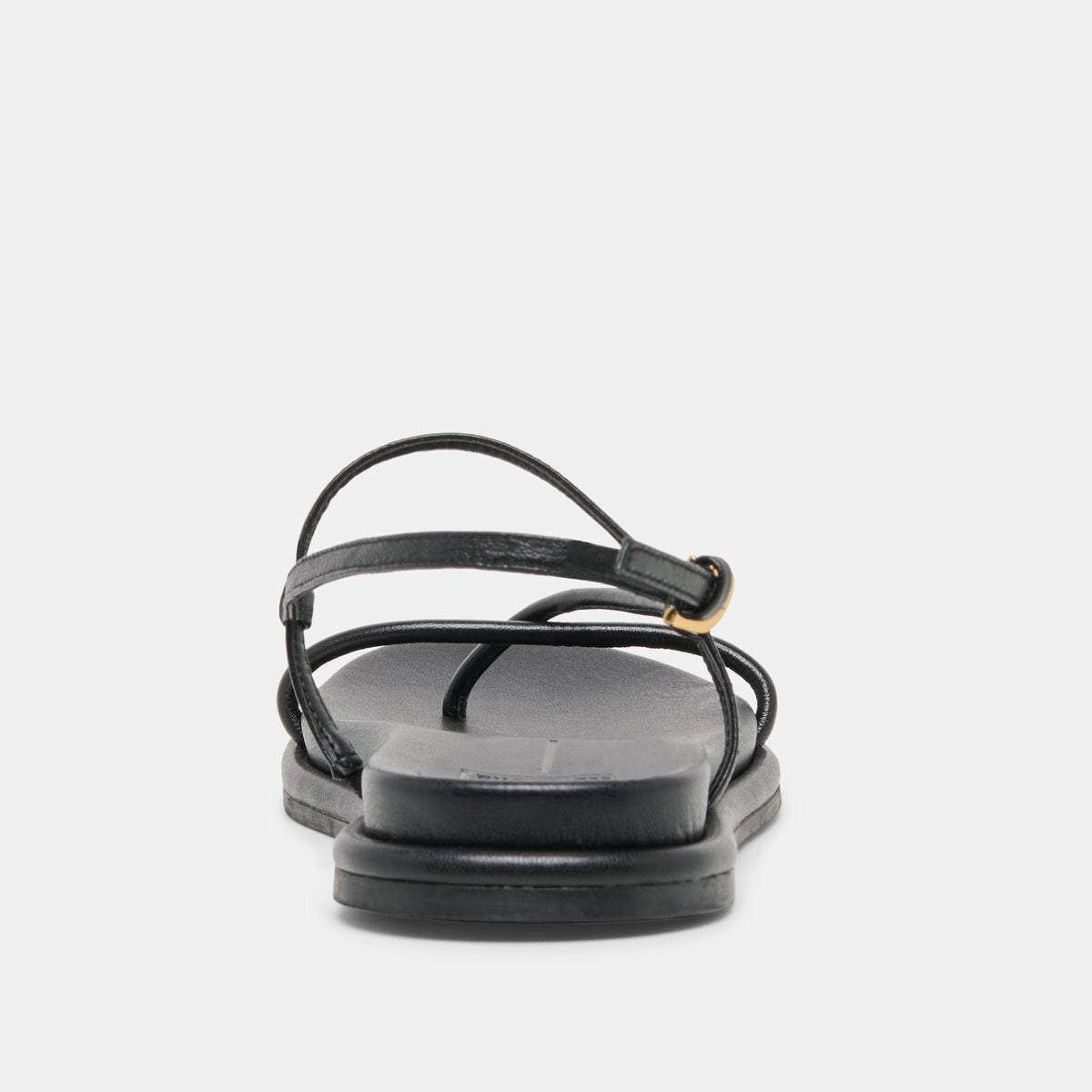 Dolce Vita SHOES Dom Black Leather Sandals