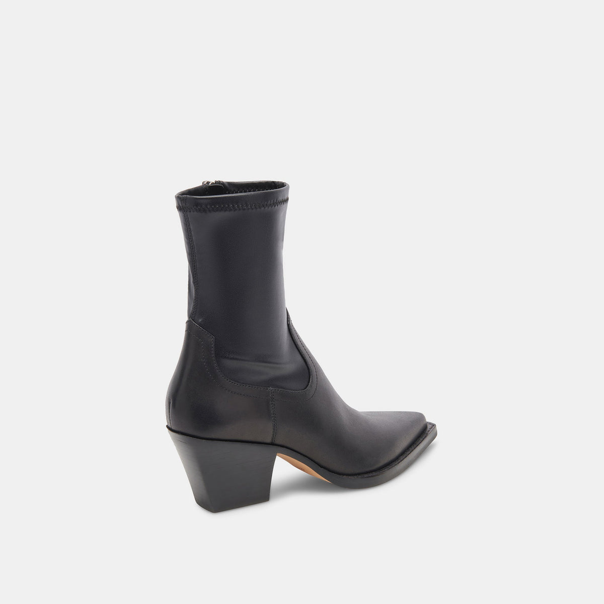 Dolce Vita SHOES Rutger Boots Black Leather | Women's Black Leather Mid-Ankle Boots
 – Dolce Vita