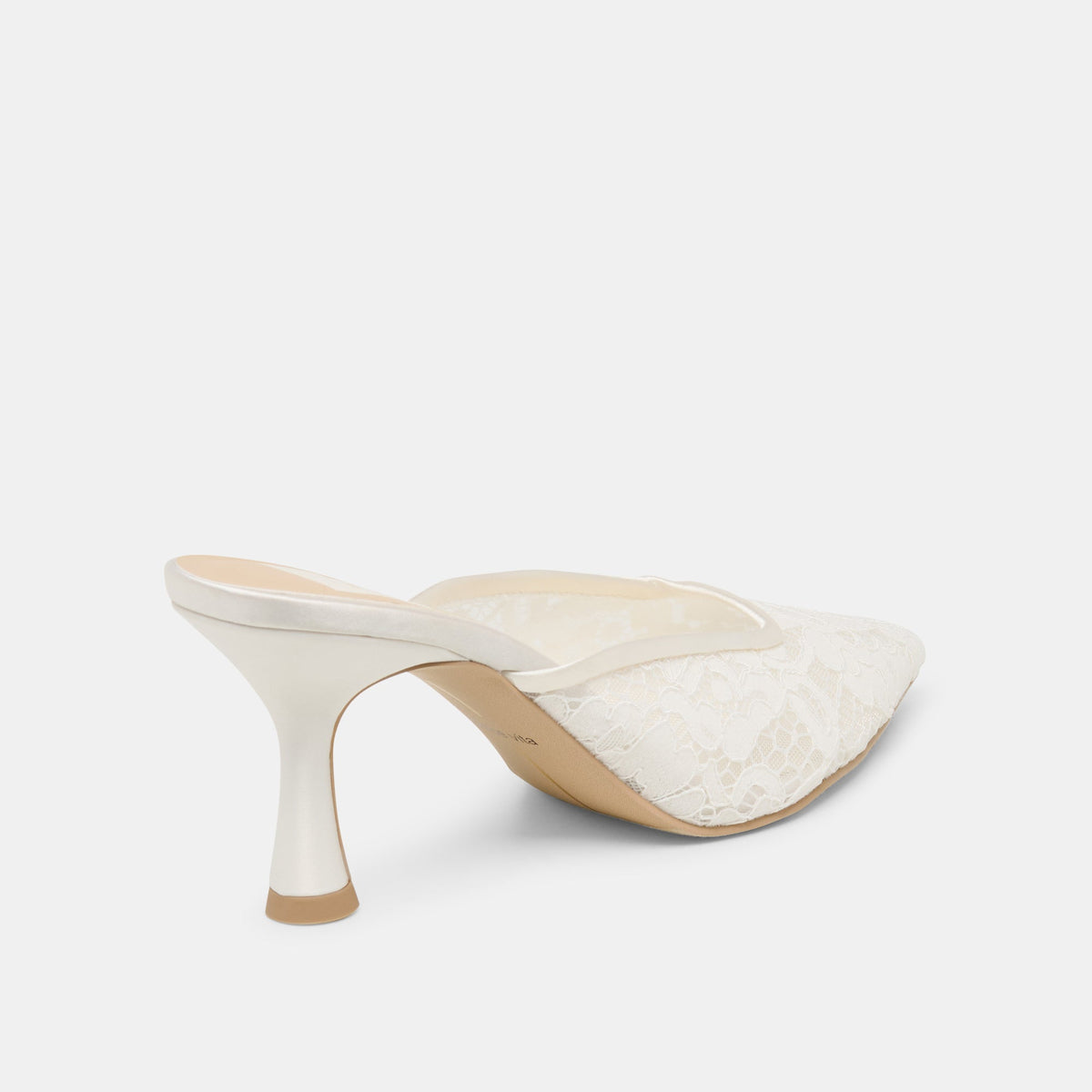 Dolce Vita SHOES Cleo High True White Lace Heels
