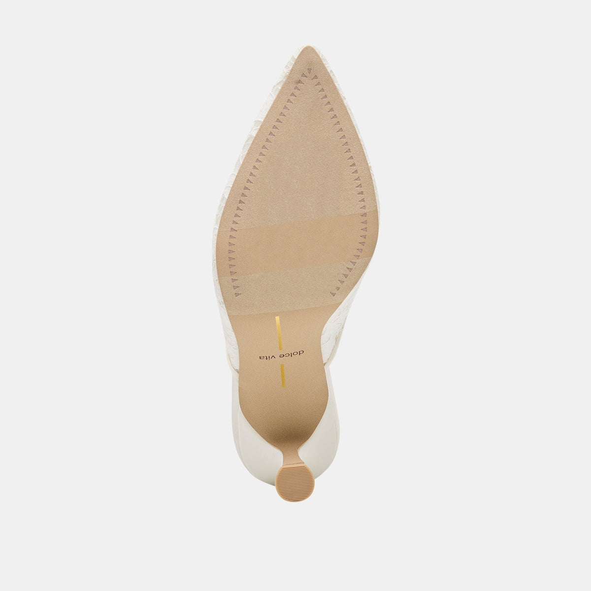 Dolce Vita SHOES Cleo High True White Lace Heels