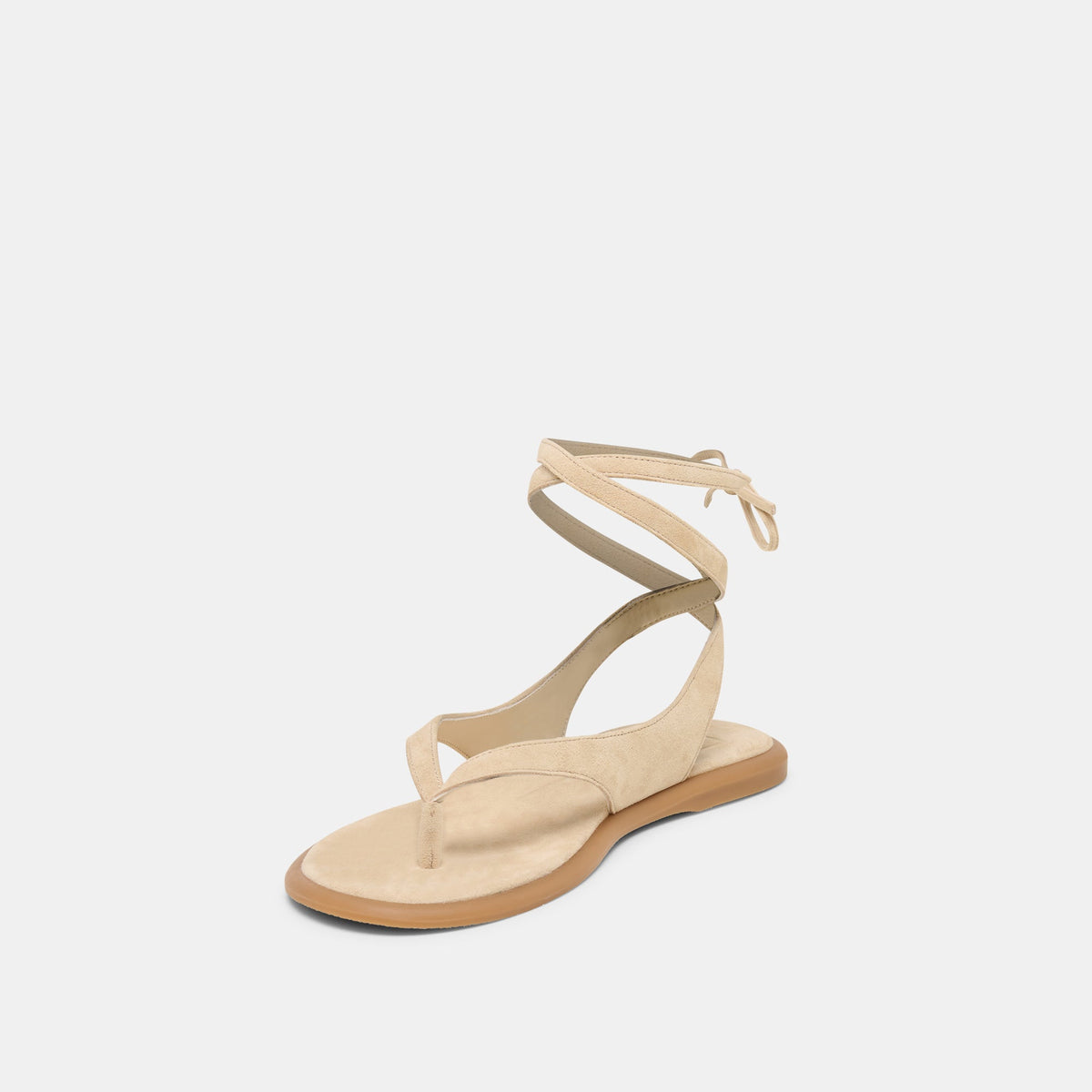 Dolce Vita SHOES Jayden Almond Suede Sandals