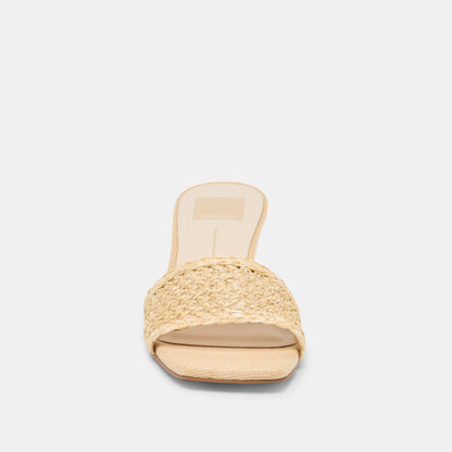 Dolce Vita SHOES Qaily Lt Natural Raffia Wedges