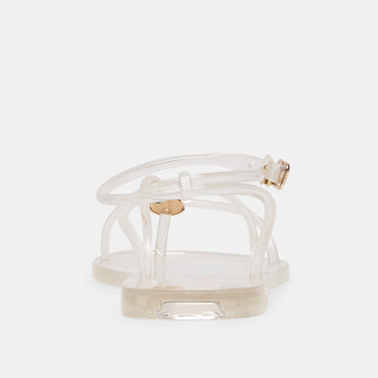 Dolce Vita SHOES Kenley Vinyl Crystal Jelly Sandals
