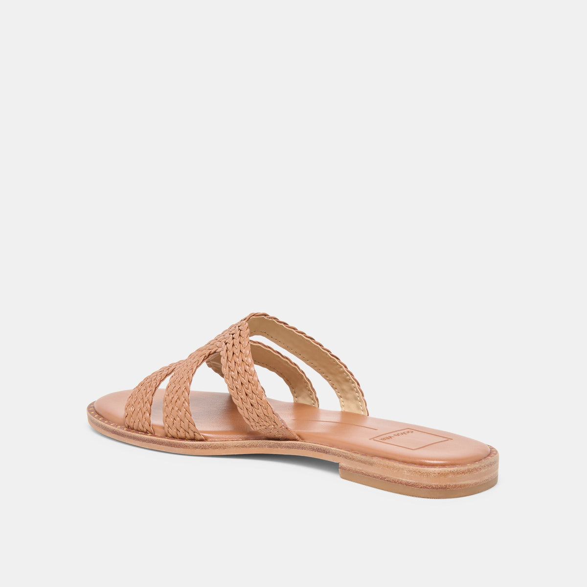 Dolce Vita SHOES EMON Caramel Stella Slide Open-Toe Sandals