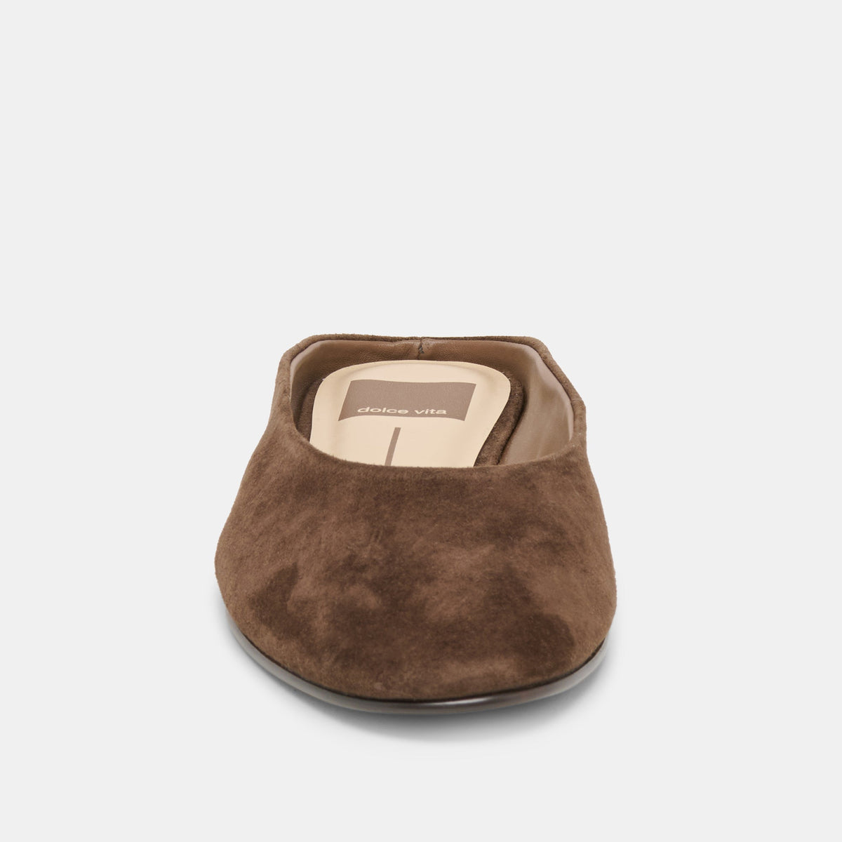 Dolce Vita SHOES Eila Dk Brown Suede Flats