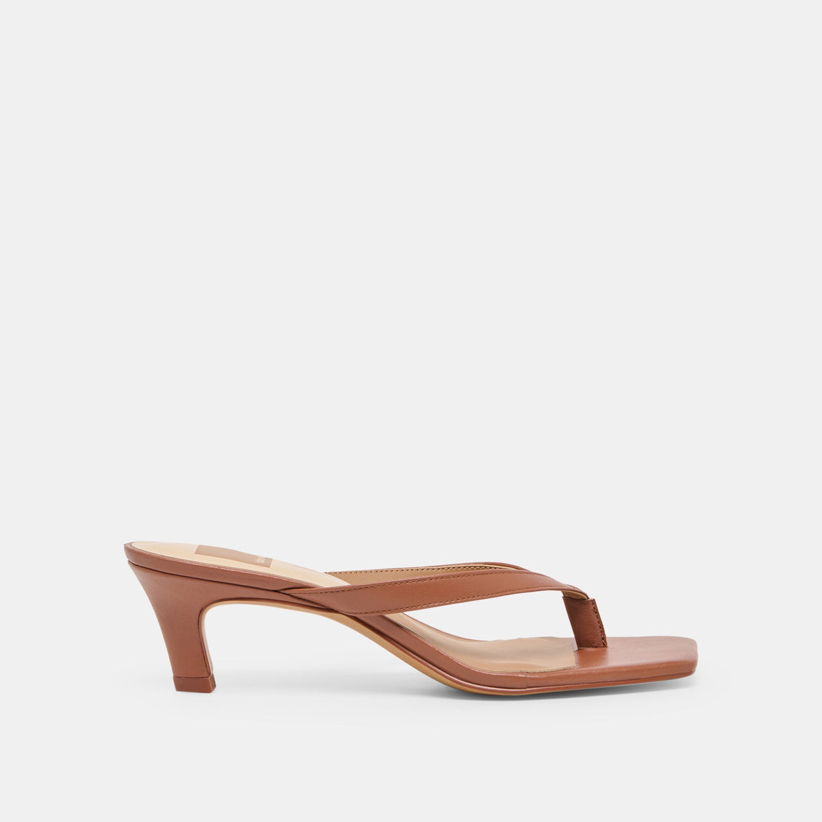 Dolce Vita SHOES Ramia Cognac Leather Heels
