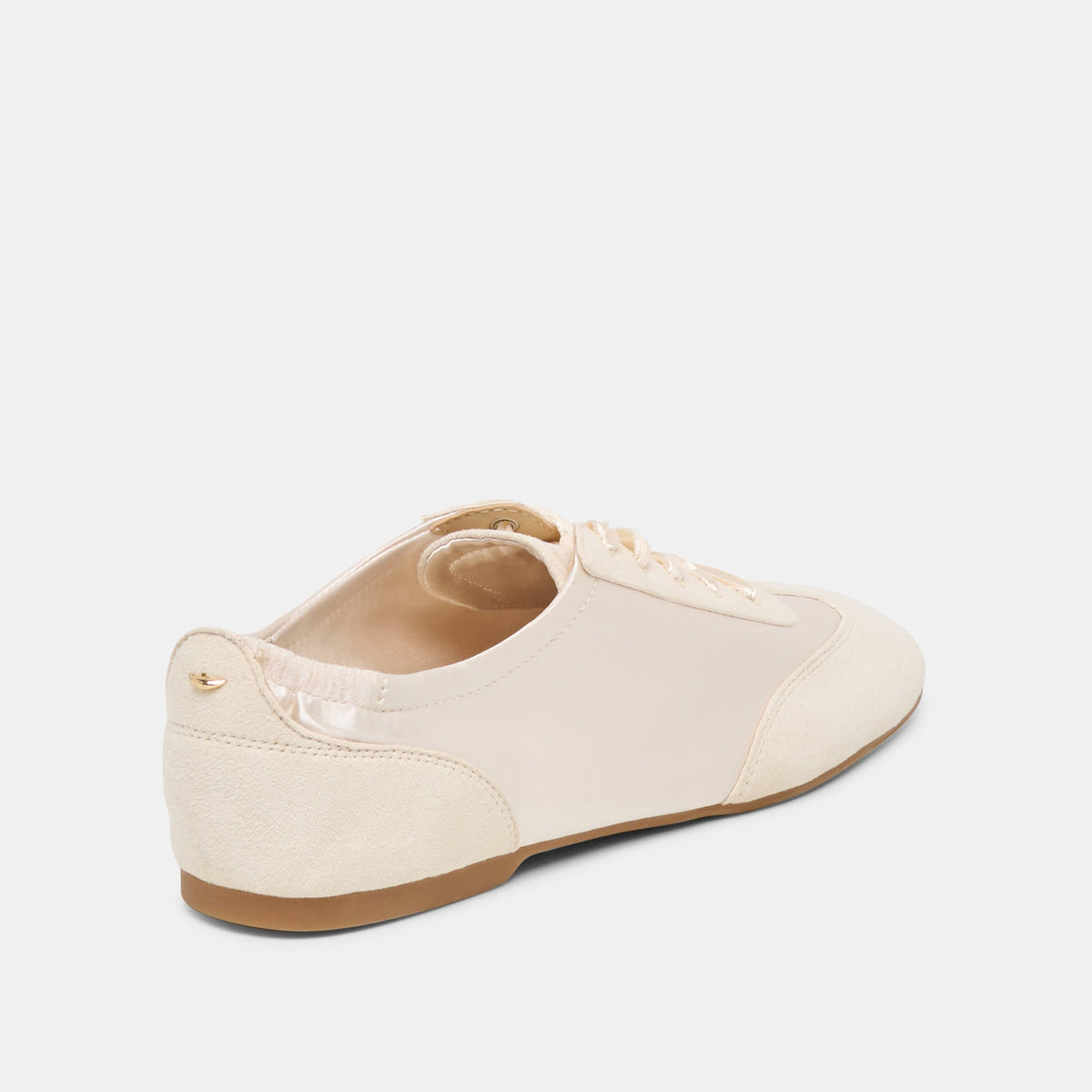 Dolce Vita SHOES Itzy Vanilla Satin Sneakers
