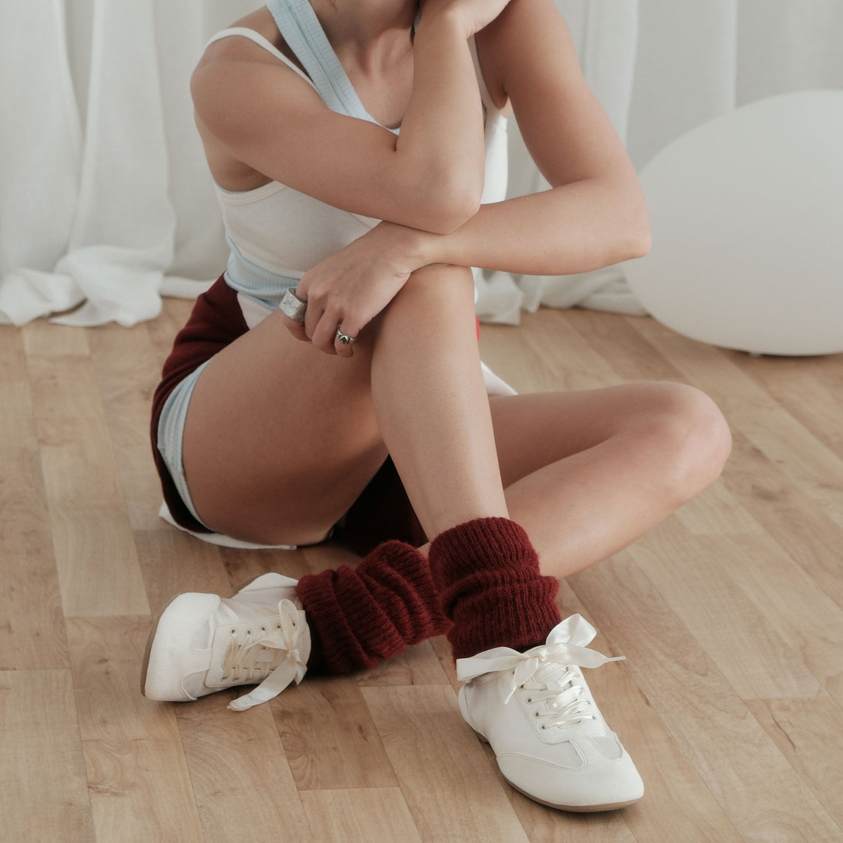 Dolce Vita SHOES Itzy Vanilla Satin Sneakers