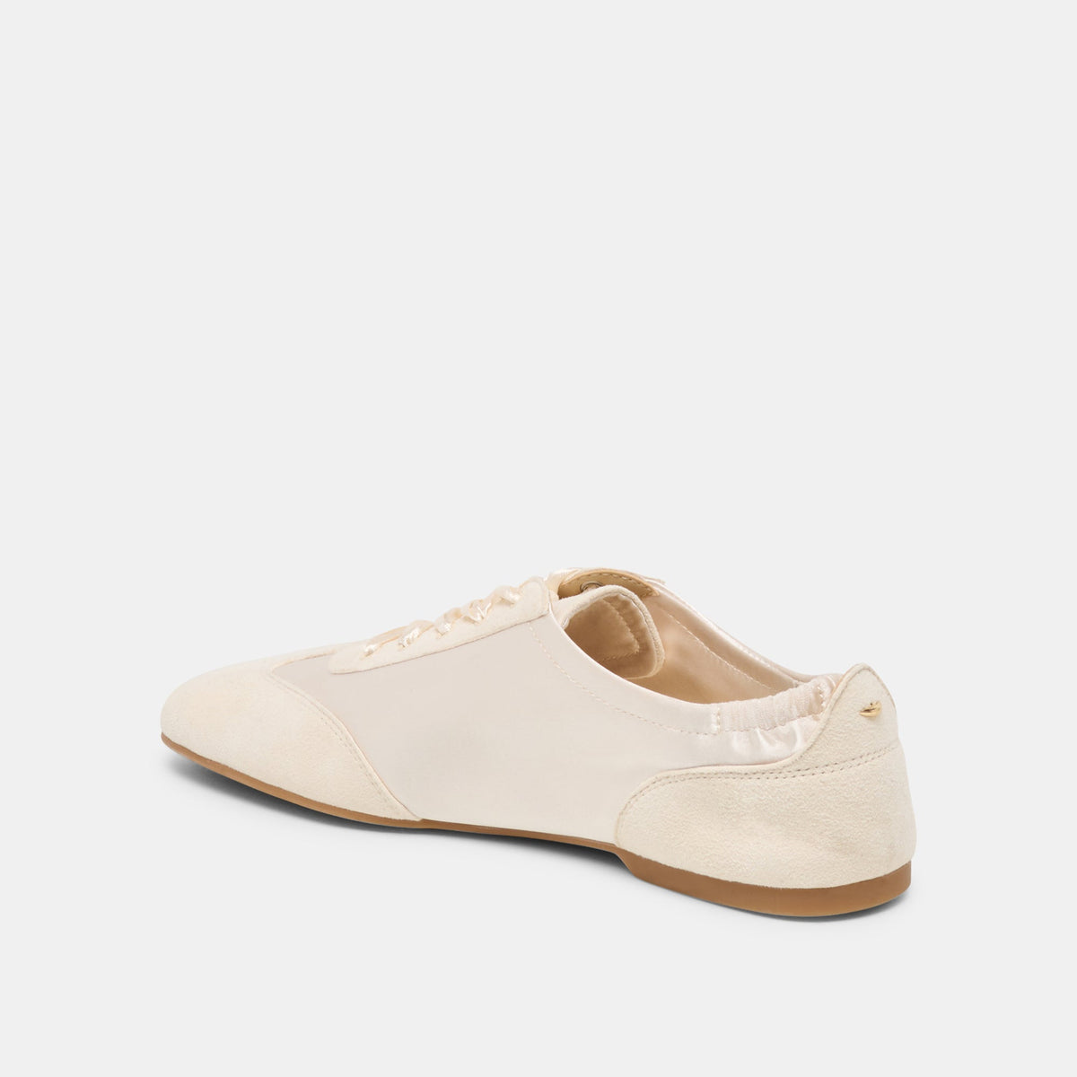 Dolce Vita SHOES Itzy Vanilla Satin Sneakers