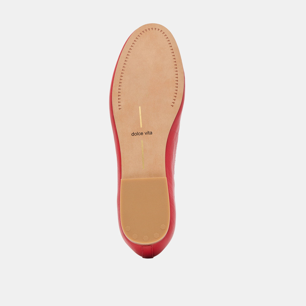 Dolce Vita SHOES Ritla Cherry Leather Ballet Flats