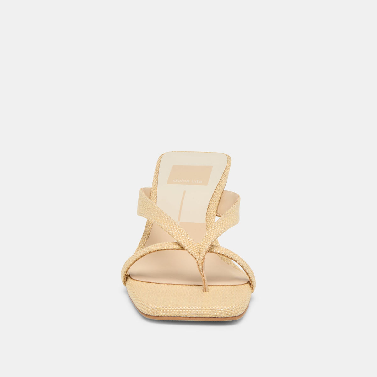 Dolce Vita SHOES Brevel Natural Raffia Heels