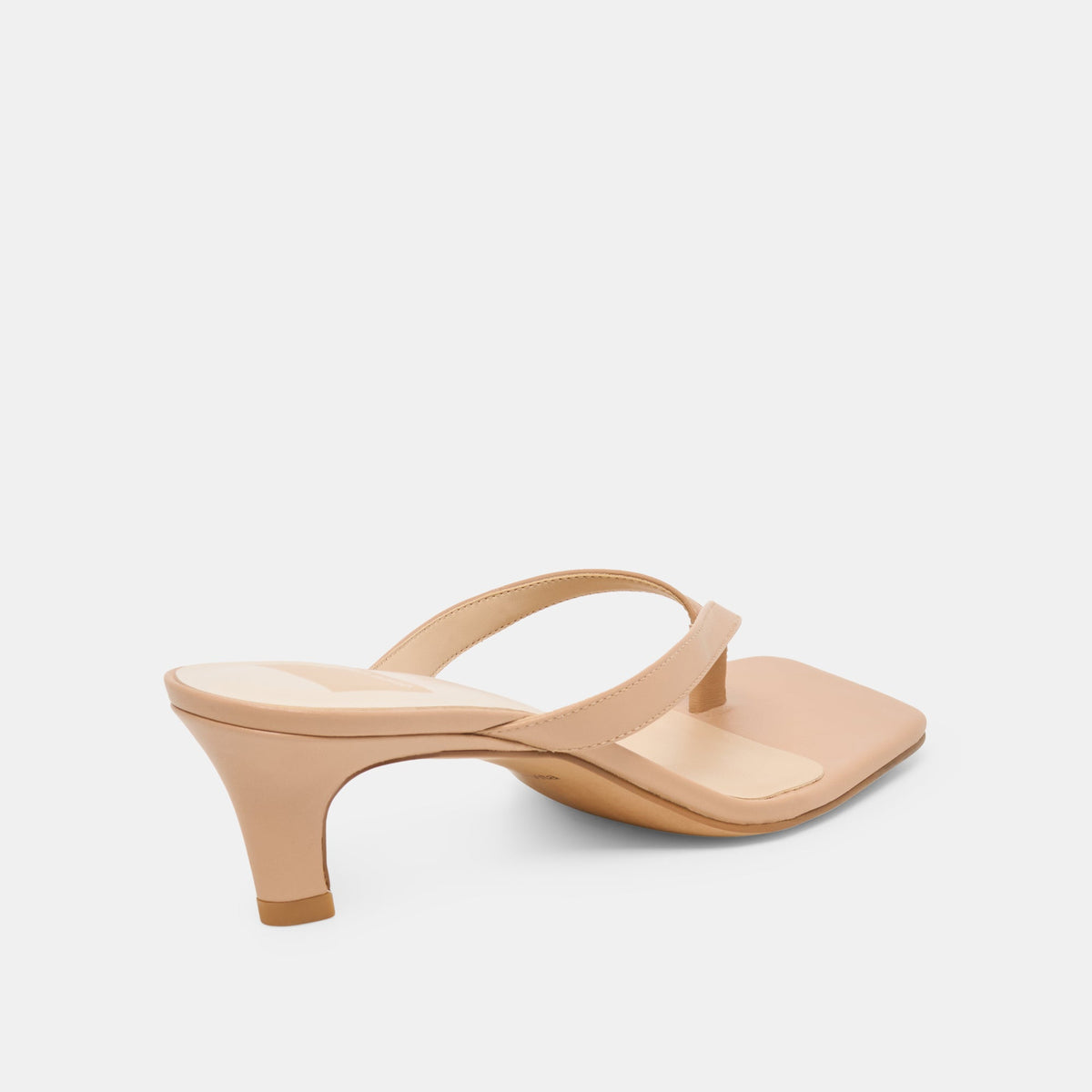Dolce Vita SHOES Ramia Cafe Leather Heels