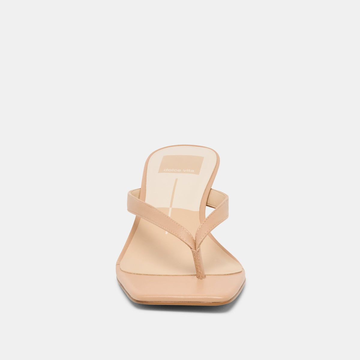 Dolce Vita SHOES Ramia Cafe Leather Heels