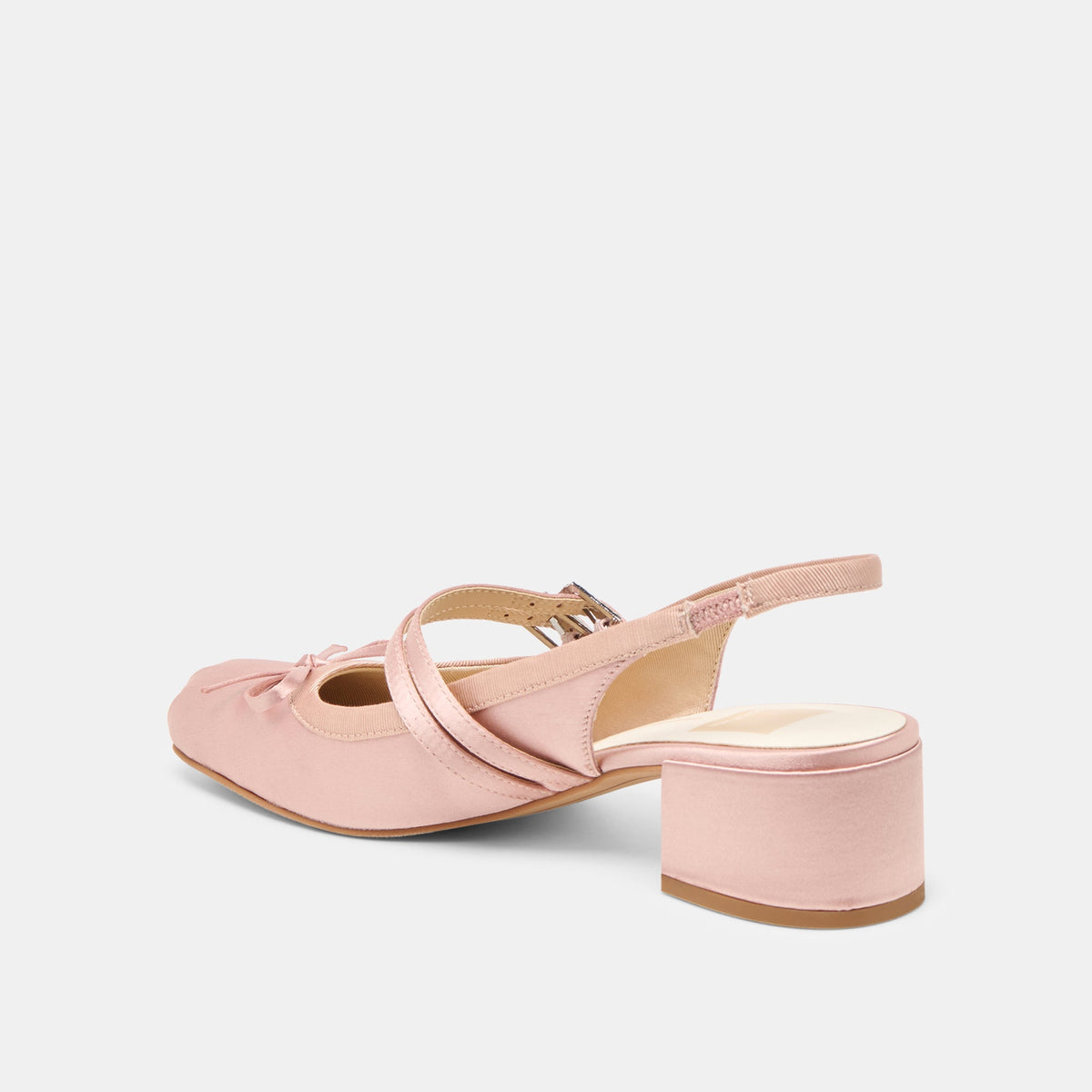 Dolce Vita SHOES Loris Blush Satin Heels