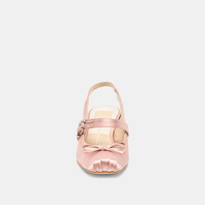 Dolce Vita SHOES Loris Blush Satin Heels