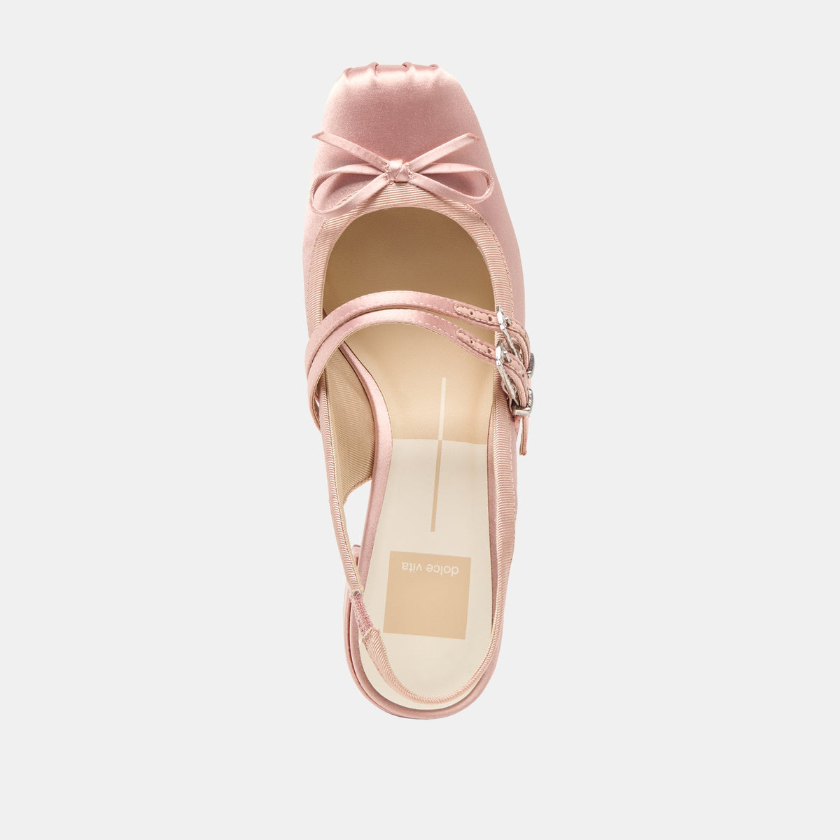 Dolce Vita SHOES Loris Blush Satin Heels