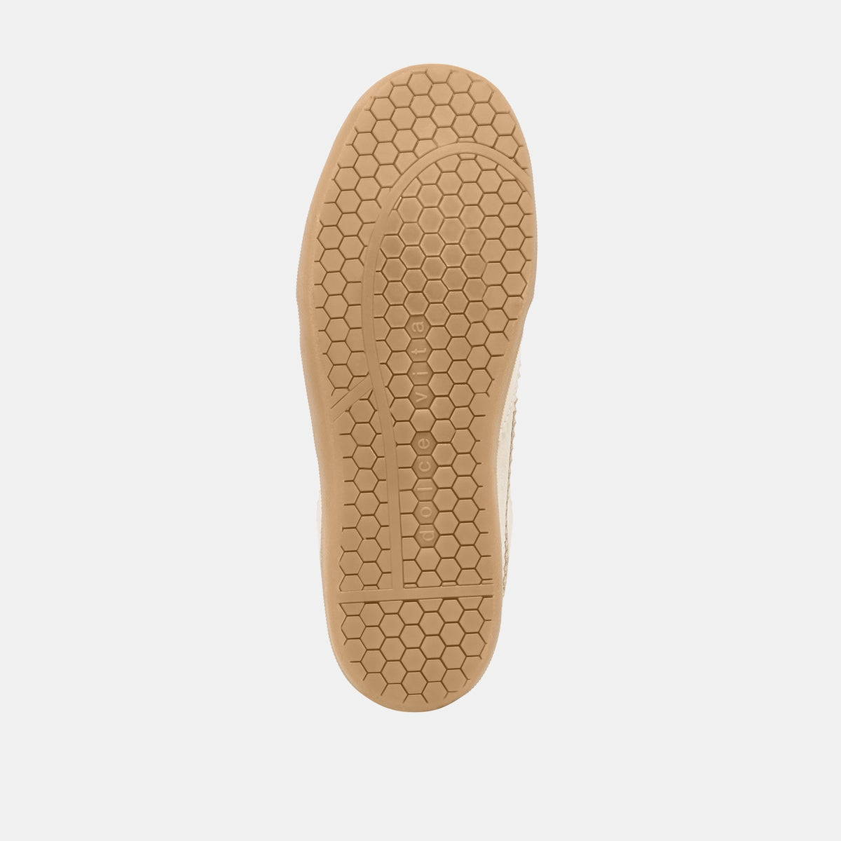Dolce Vita SHOES Merit Velcro Ivory Leather Sneakers