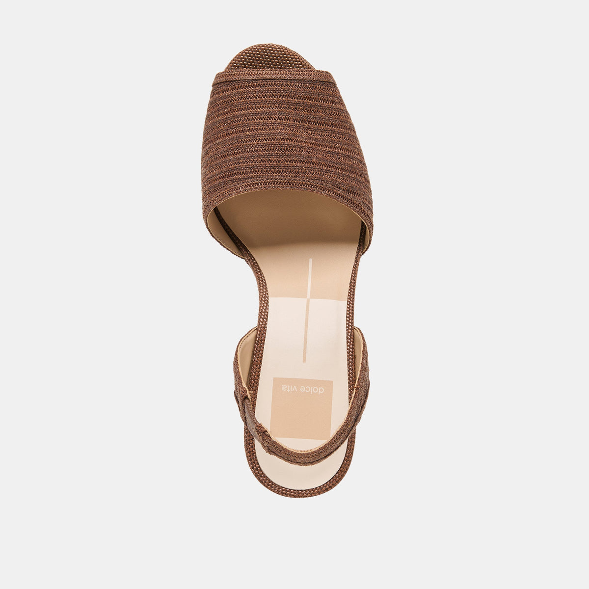 Dolce Vita SHOES Akera Cocoa Raffia Wedges