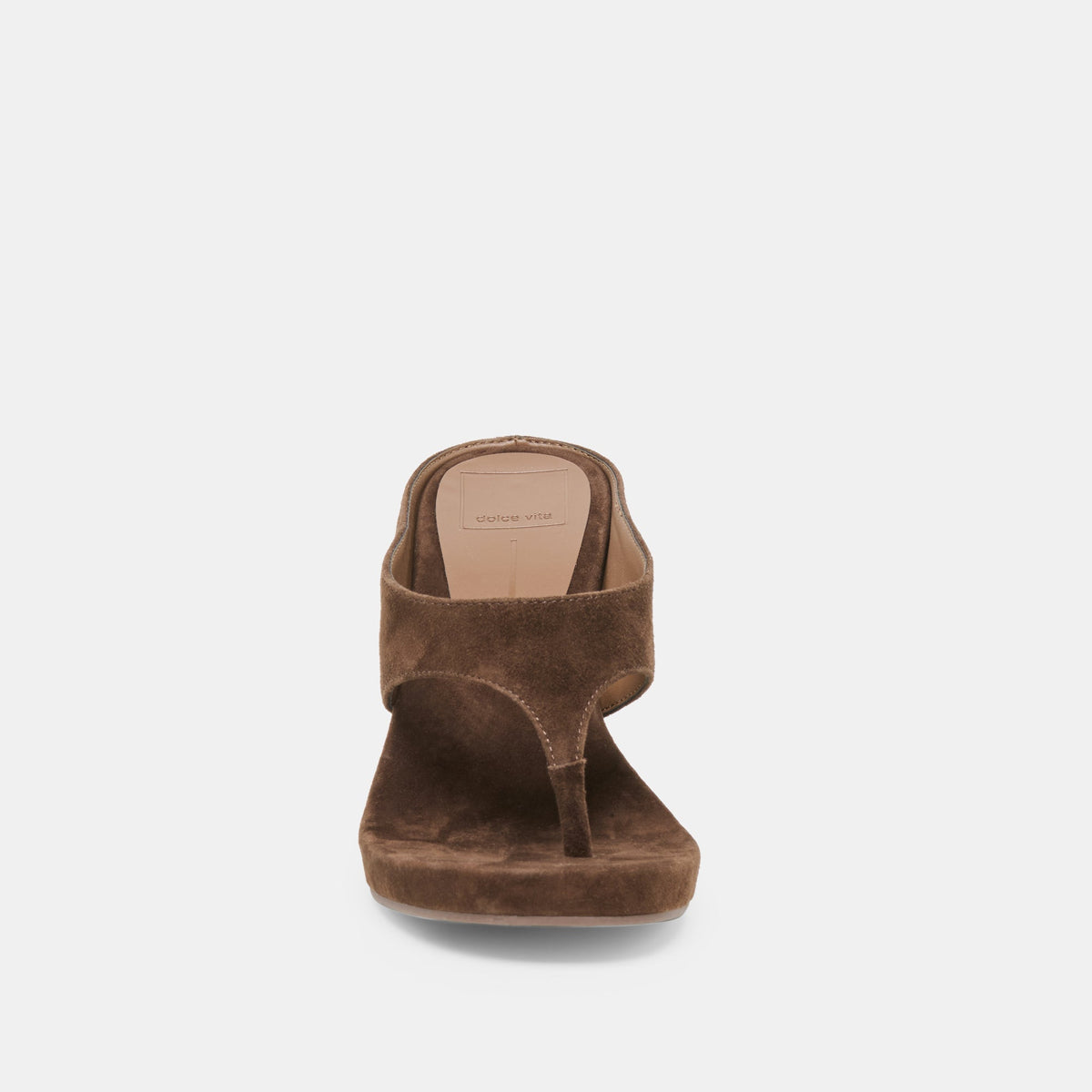Dolce Vita SHOES Hinna Dk Brown Suede Wedges
