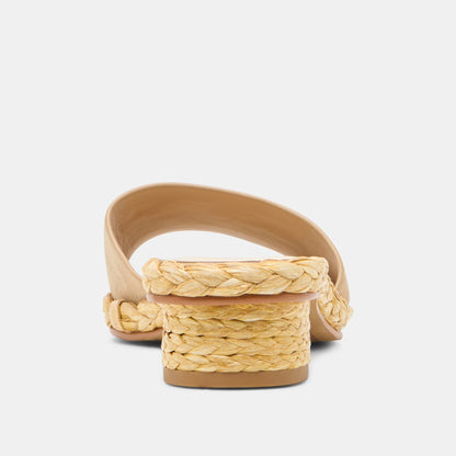 Dolce Vita SHOES Dixi Camel Suede Sandals