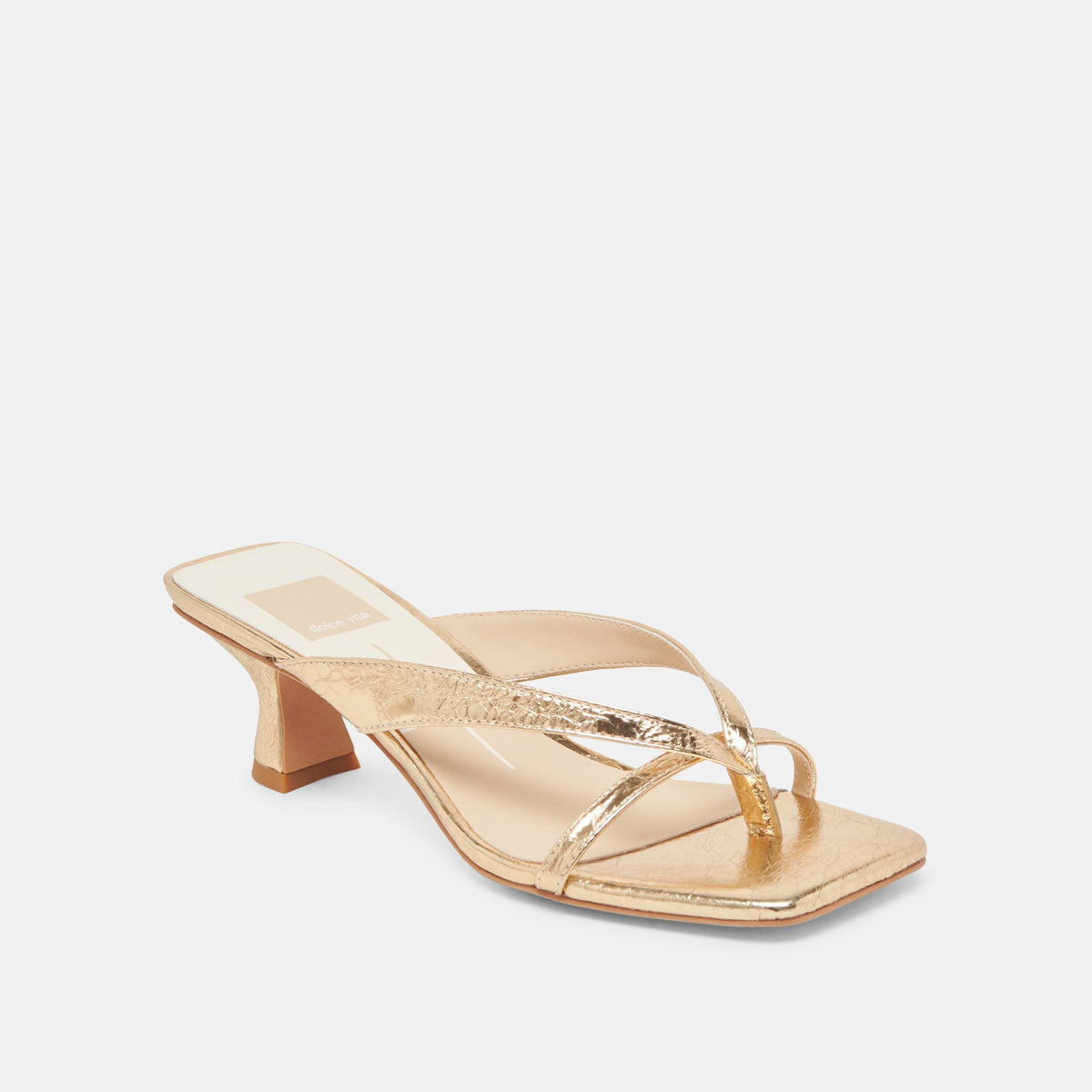 Dolce Vita SHOES BREVEL HEELS GOLD DISTRESSED LEATHER
 – Dolce Vita