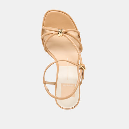 Dolce Vita SHOES Odete Lt Tan Leather Heels