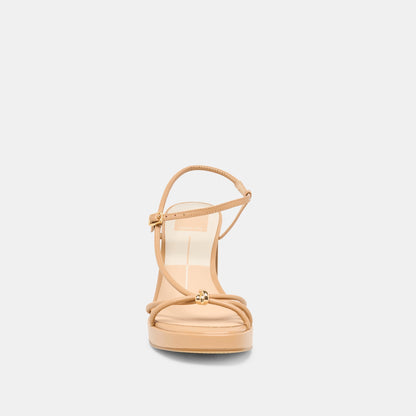 Dolce Vita SHOES Odete Lt Tan Leather Heels