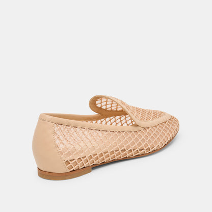 Dolce Vita SHOES Kiala French Vanilla Mesh Loafers